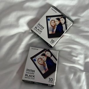 Instax Square Black Instant Film